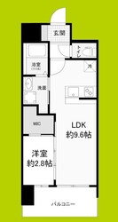 セレニテ難波グランデシュッドの物件間取画像